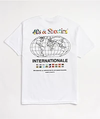 40s & Shorties Internationale White T-Shirt