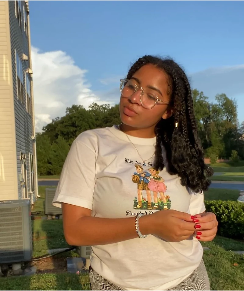 40s & Shorties Life As A Shorty White T-Shirt