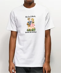 40s & Shorties Life As A Shorty White T-Shirt