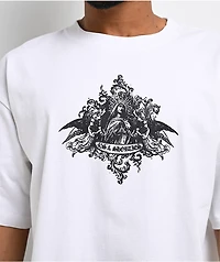 40s & Shorties Love The Sinner White T-Shirt