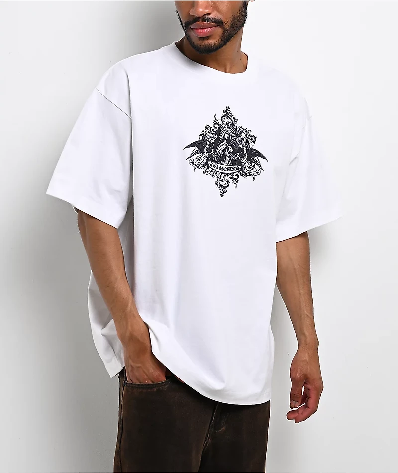 40s & Shorties Love The Sinner White T-Shirt