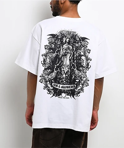 40s & Shorties Love The Sinner White T-Shirt
