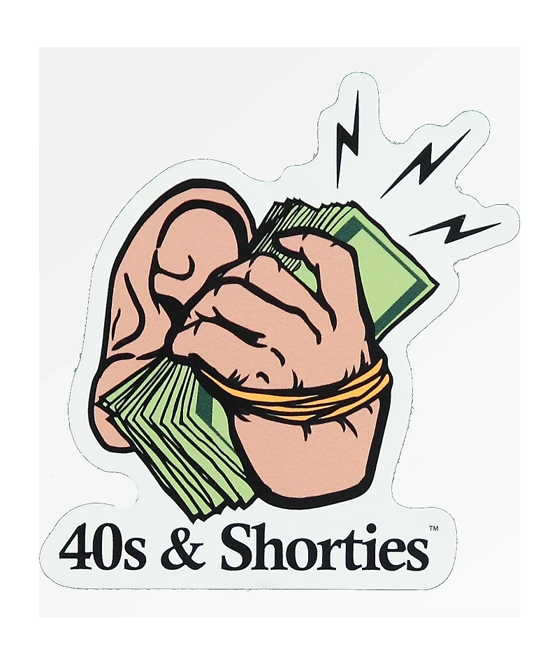 40s & Shorties Money Sticker