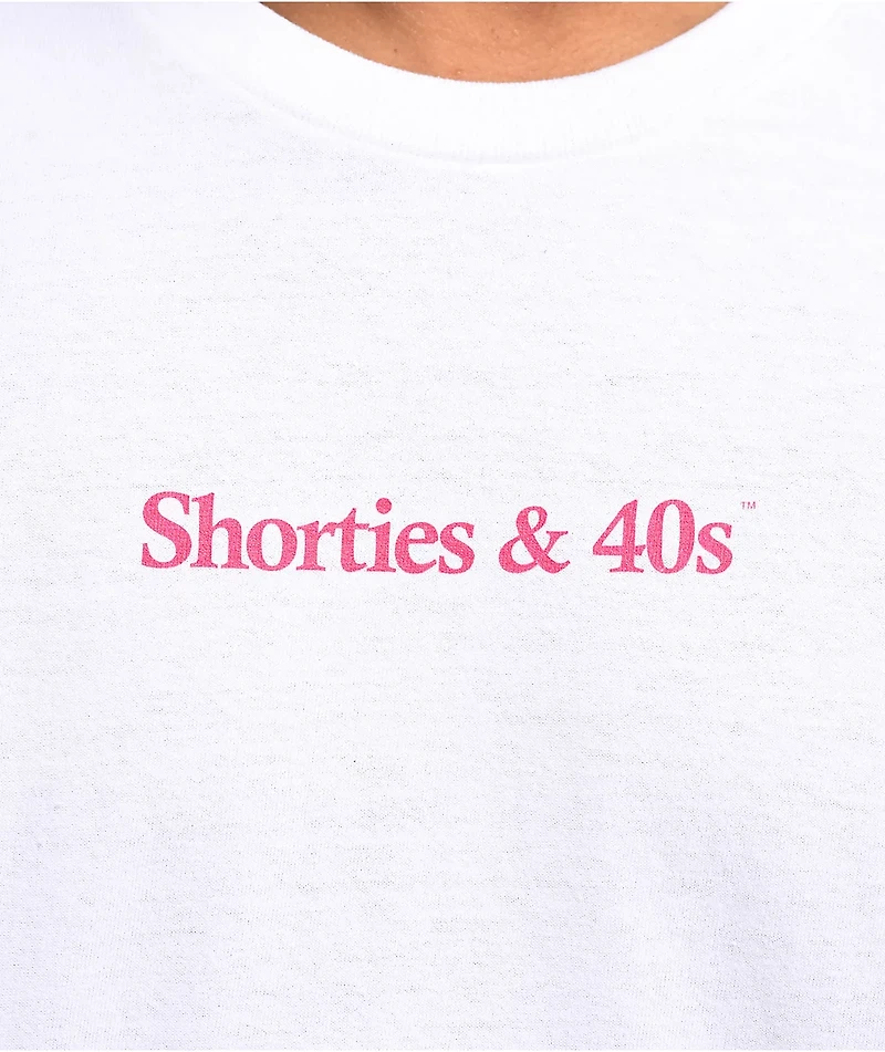 40s & Shorties Reverse White T-Shirt