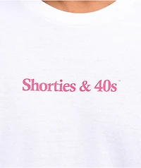 40s & Shorties Reverse White T-Shirt