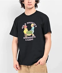 40s & Shorties Sharing Black T-Shirt