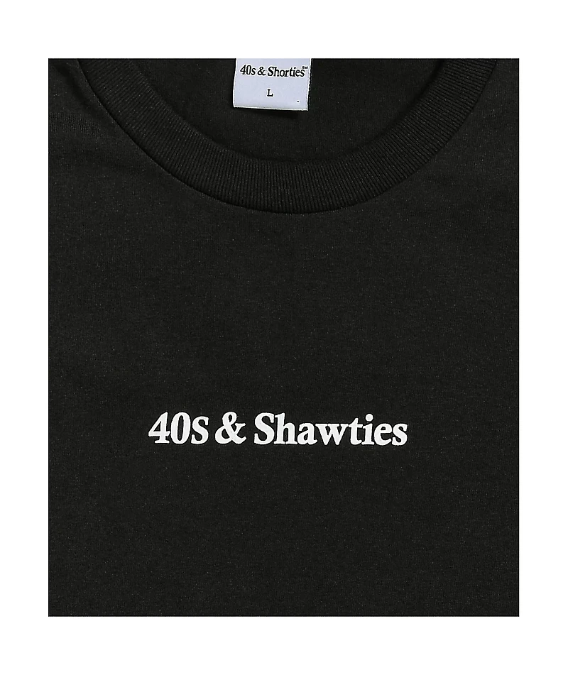 40s & Shorties Shawties Black T-Shirt