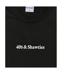 40s & Shorties Shawties Black T-Shirt