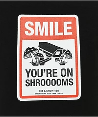 40s & Shorties Smile Black T-Shirt