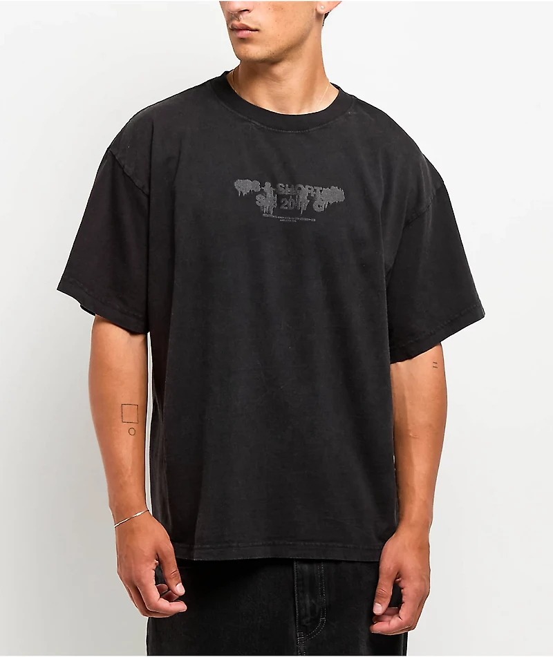 40s & Shorties Spray Gen Black Wash T-Shirt
