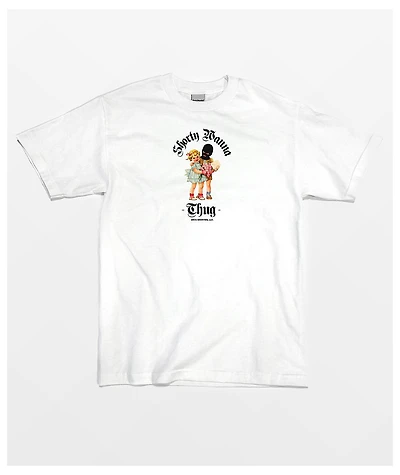 40s & Shorties Wanna Thug White T-Shirt
