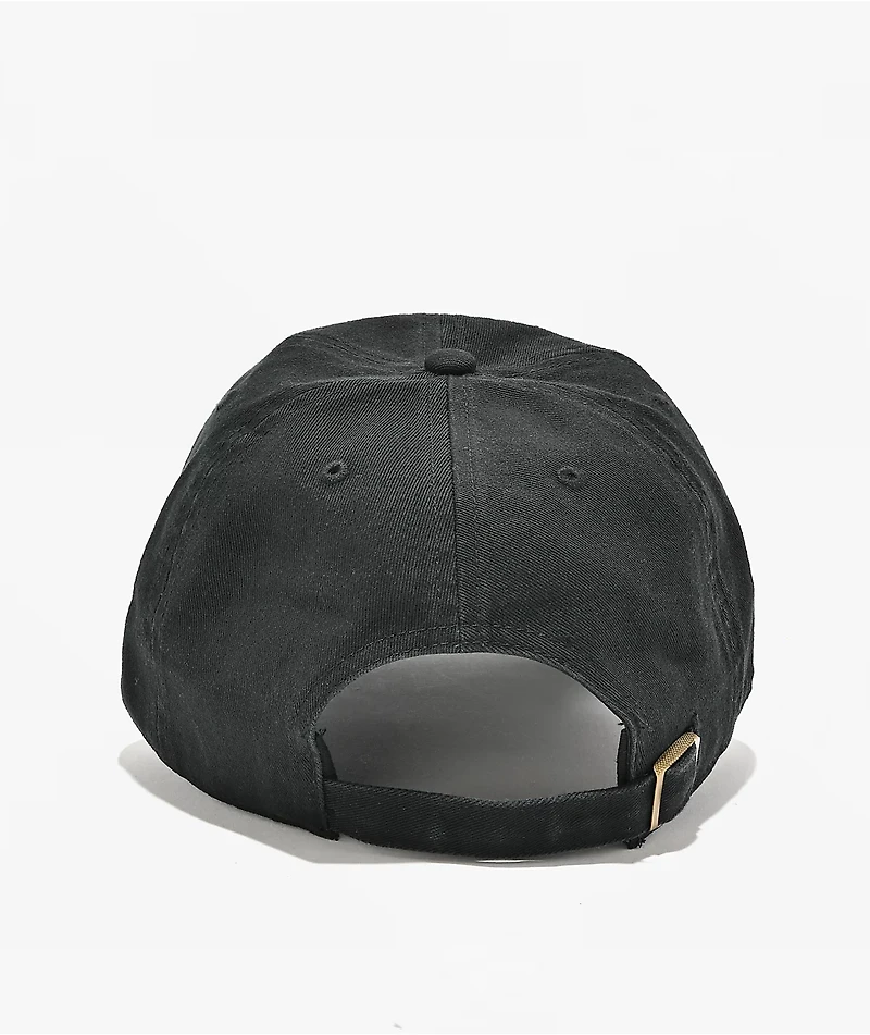 47 Brand Clean Up New York Knicks Black Strapback Hat