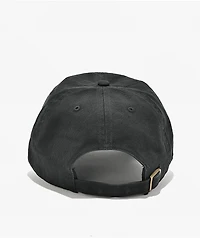 47 Brand Clean Up New York Knicks Black Strapback Hat