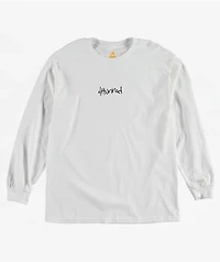 4Hunnid 4H Rosary White Long Sleeve T-Shirt