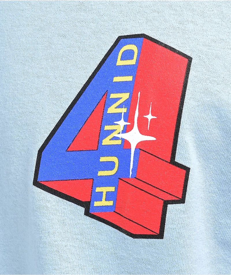 4Hunnid Block Light Blue T-Shirt