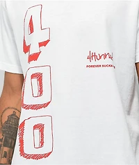 4Hunnid Blocks White T-Shirt