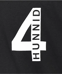 4Hunnid Chrome Roses Black T-Shirt