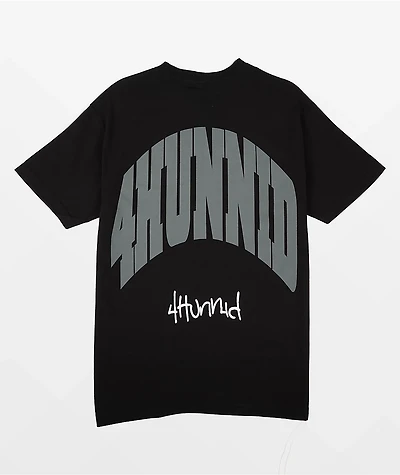 4Hunnid Curve Black T-Shirt