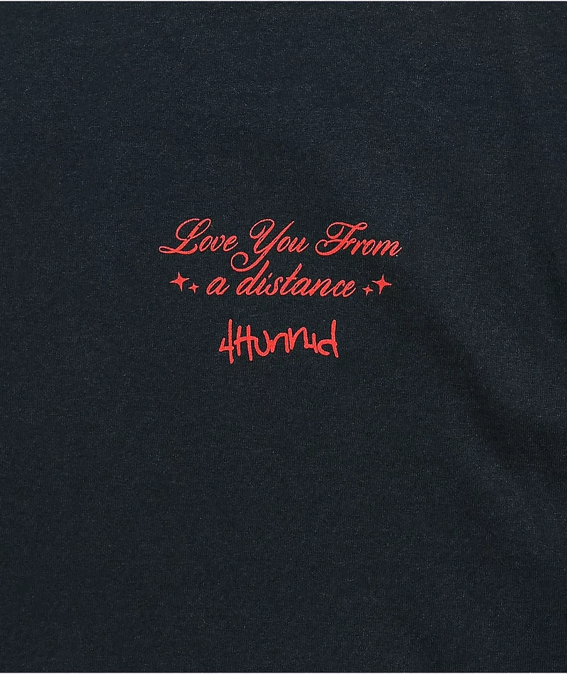 4Hunnid Distance Black T-Shirt