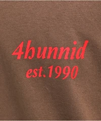 4Hunnid Est 1990 Brown T-Shirt