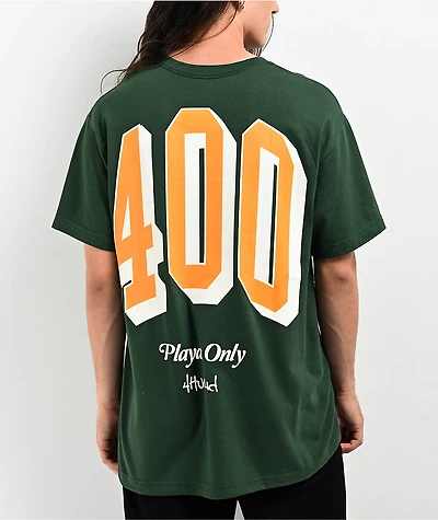 4Hunnid Est. 1990 Green T-Shirt