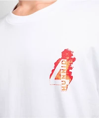 4Hunnid Flamin Hot White T-Shirt