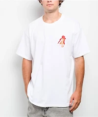 4Hunnid Flamin Hot White T-Shirt