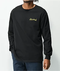 4Hunnid Graffiti Black Long Sleeve T-Shirt