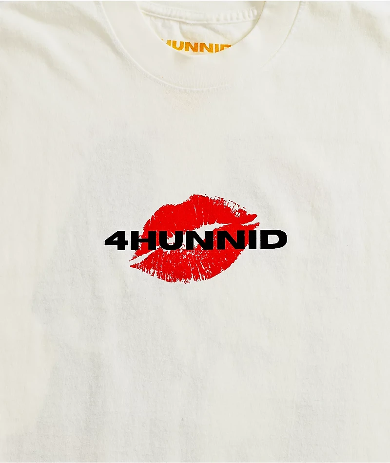 4Hunnid Hotline White Tank Top