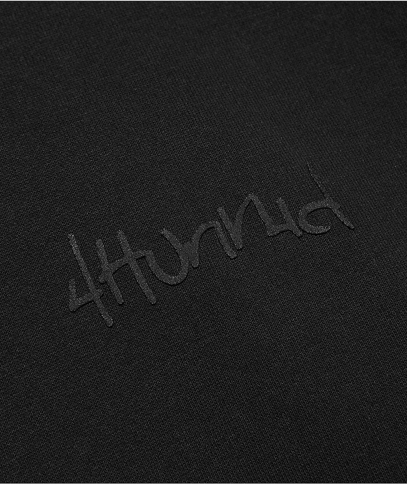 4Hunnid Komfort Kollection Black Pigment Dye Hoodie