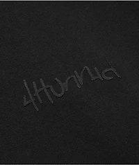4Hunnid Komfort Kollection Black Pigment Dye Hoodie