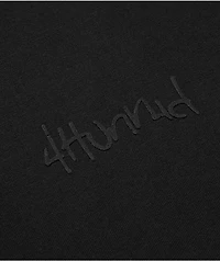 4Hunnid Komfort Kollection Black Pigment Dye T-Shirt