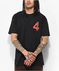 4Hunnid Maria Black T-Shirt