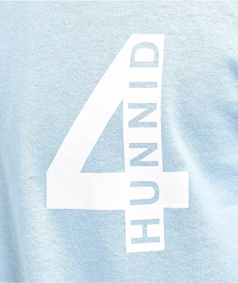 4Hunnid Maria Light Blue Long Sleeve T-Shirt