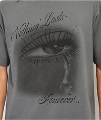 4Hunnid Nothing Lasts Fourever Grey T-Shirt