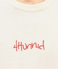 4Hunnid Photo Cream T-Shirt
