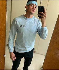 4Hunnid Roll The Dice Blue Long Sleeve T-Shirt