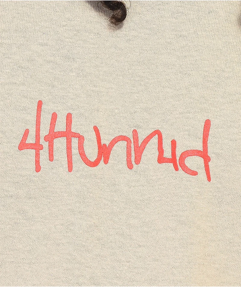 4Hunnid Rosary Tan T-Shirt
