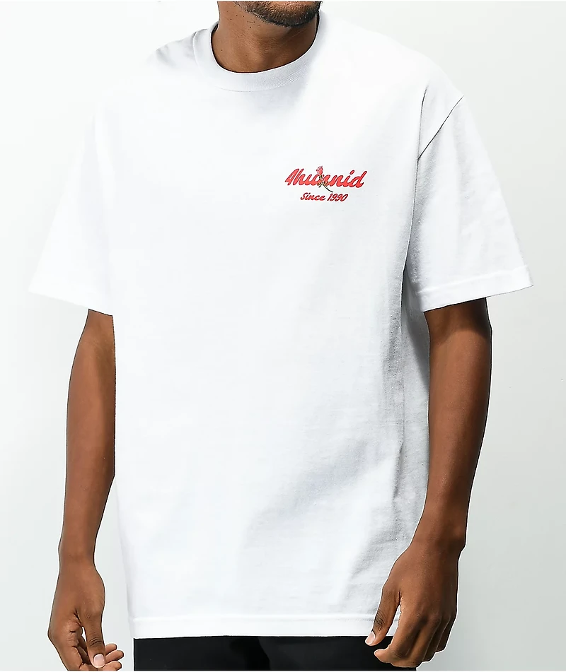 4Hunnid Rose White T-Shirt