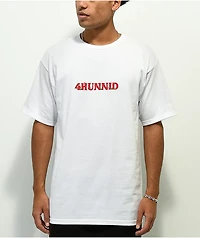 4Hunnid Roses Logo White T-Shirt