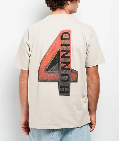 4Hunnid Speckle Tan T-Shirt