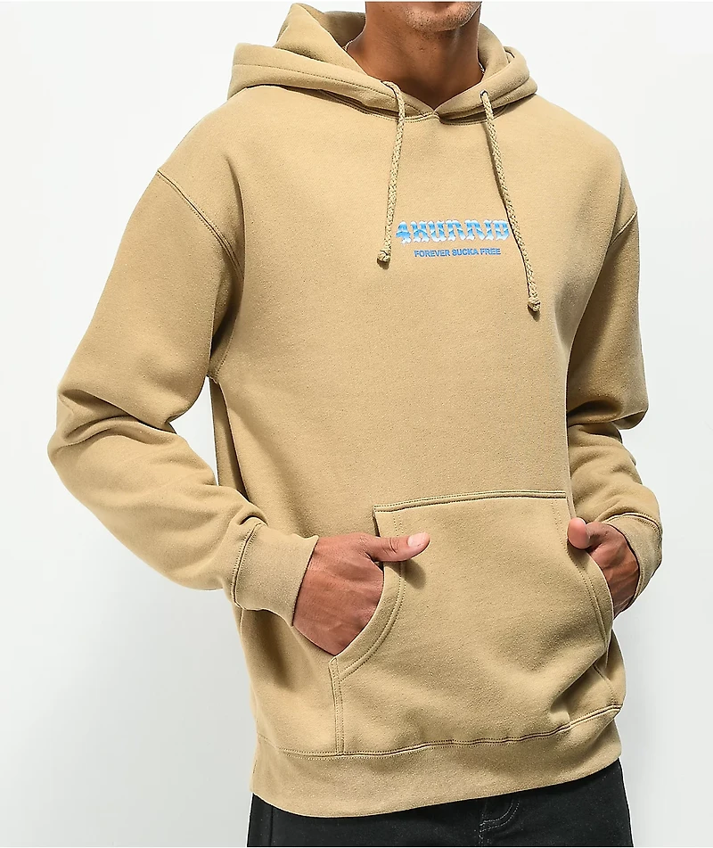 4Hunnid Sucka Free Sand Hoodie