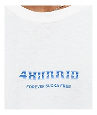 4Hunnid Sucka Free White T-Shirt