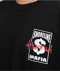4Hunnid x Shoreline Mafia Cash Money Black T-Shirt