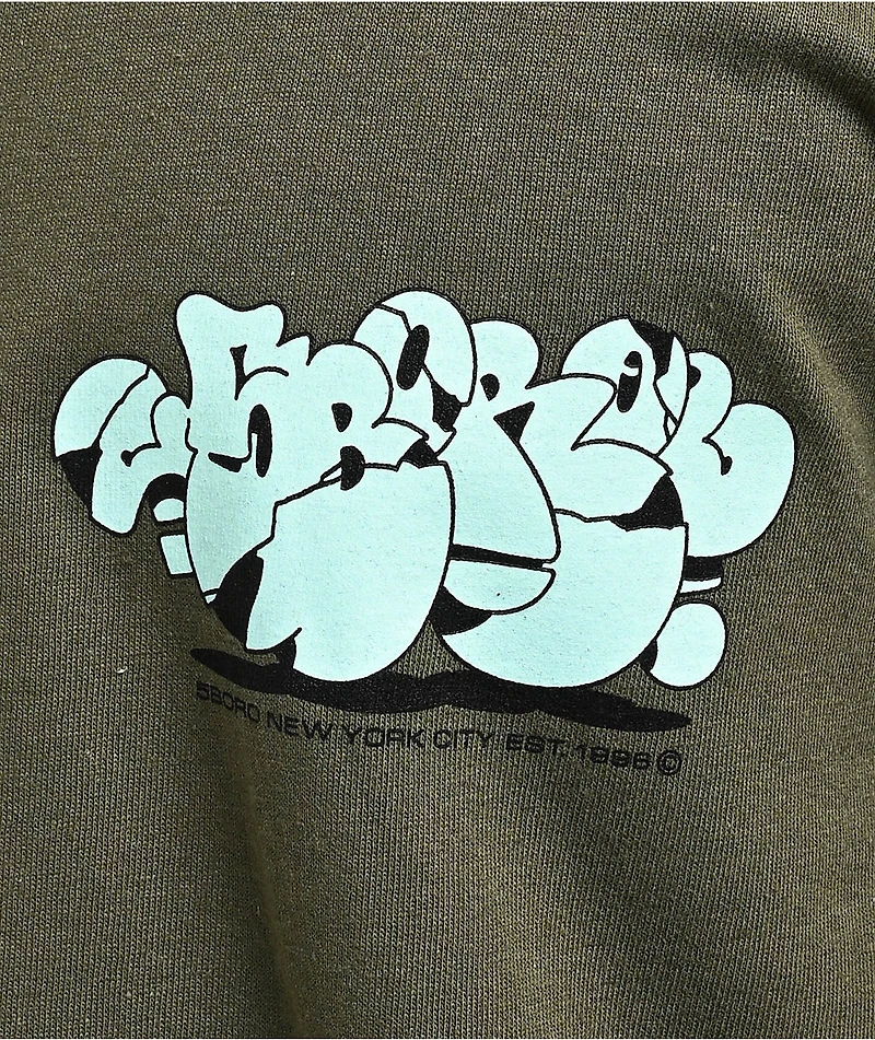 5Boro Crackle Green T-Shirt