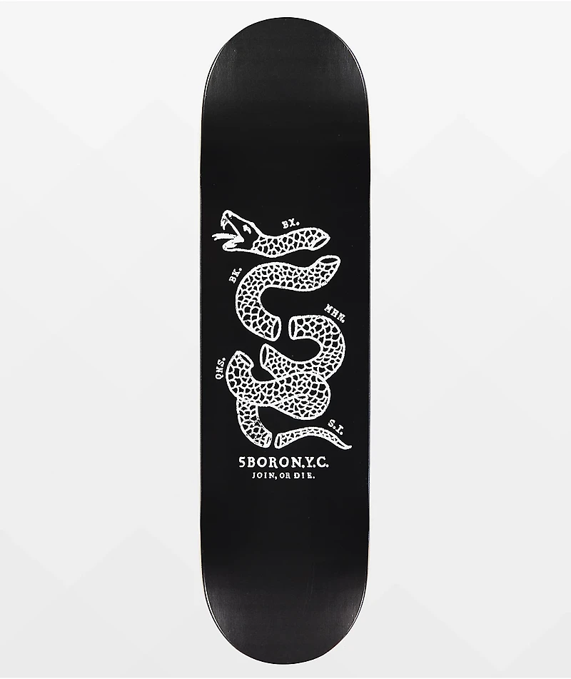 5Boro Join Or Die 8.25" Skateboard Deck