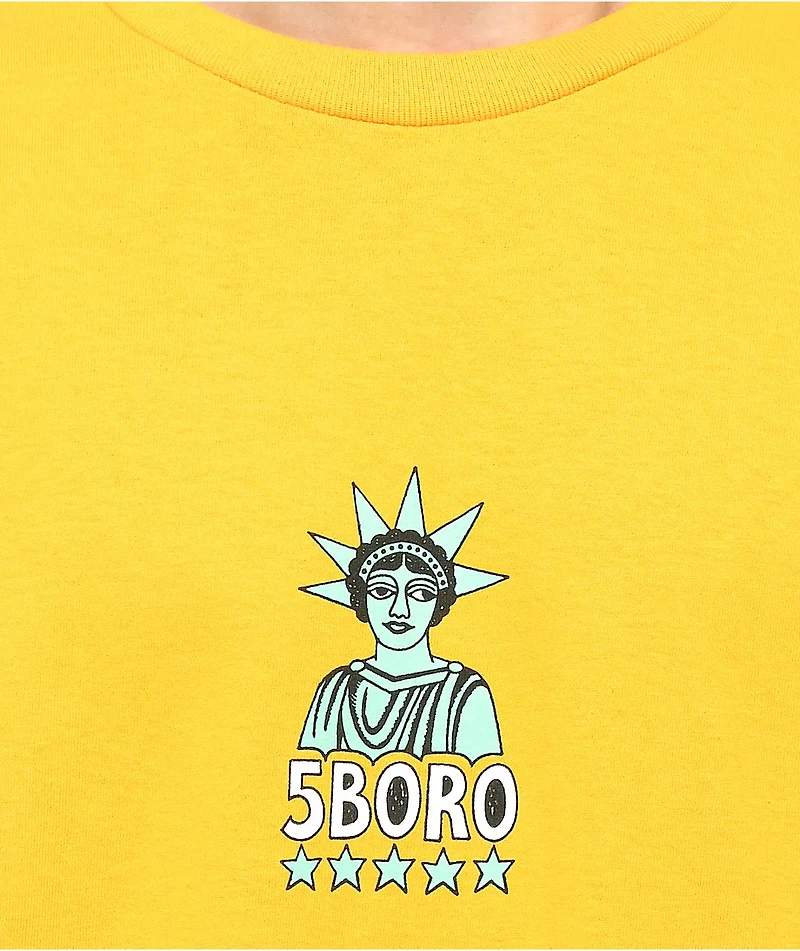 5Boro Liberty Gold T-Shirt