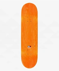 5Boro White Flower 8.5" Skateboard Deck