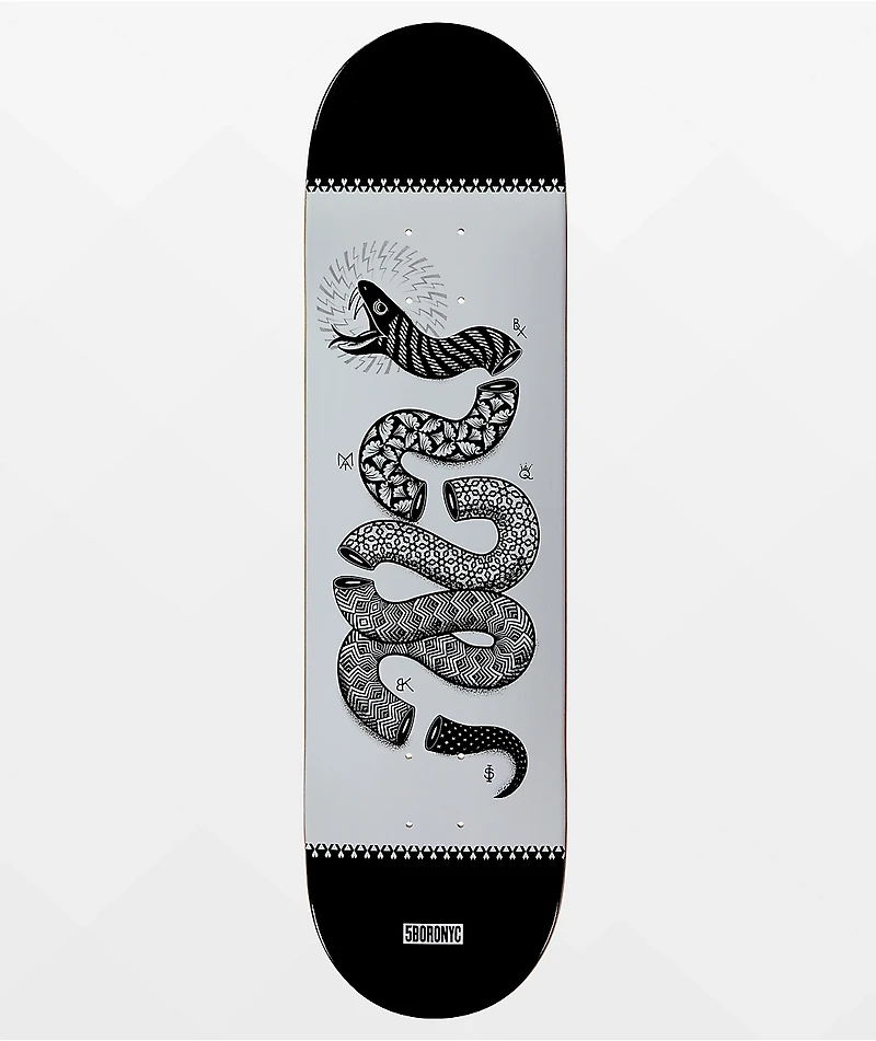 5Boro x Dan Funderburgh Snake 8.25" Skateboard Deck