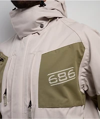 686 2001 Transfer Limestone 10K Snowboard Jacket